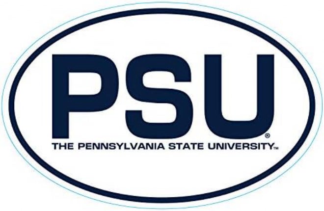أزرق 84 مجموعة من 3 ملصقات ورقية بحجم 6 بوصات لفريق Penn State Nittany Lions باللون الأزرق، من إنتاج NCAA Blue Brand، متوفرة بلون أزرق بحري (Navy)، وبحجم واحد فقط. - Image 4