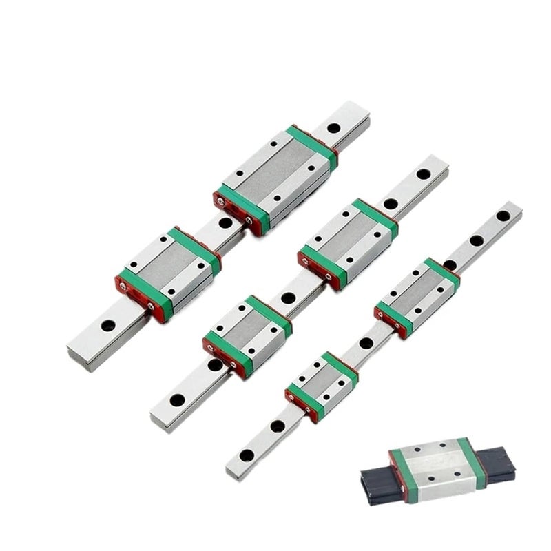 Linear Guide Rail MGN12 MGN9 MGN15 MGN7 CNC 3D Printer Parts Miniature Linear Guide Slide Carriage Customizable Any legth(MGN7C,600mm) - Image 1
