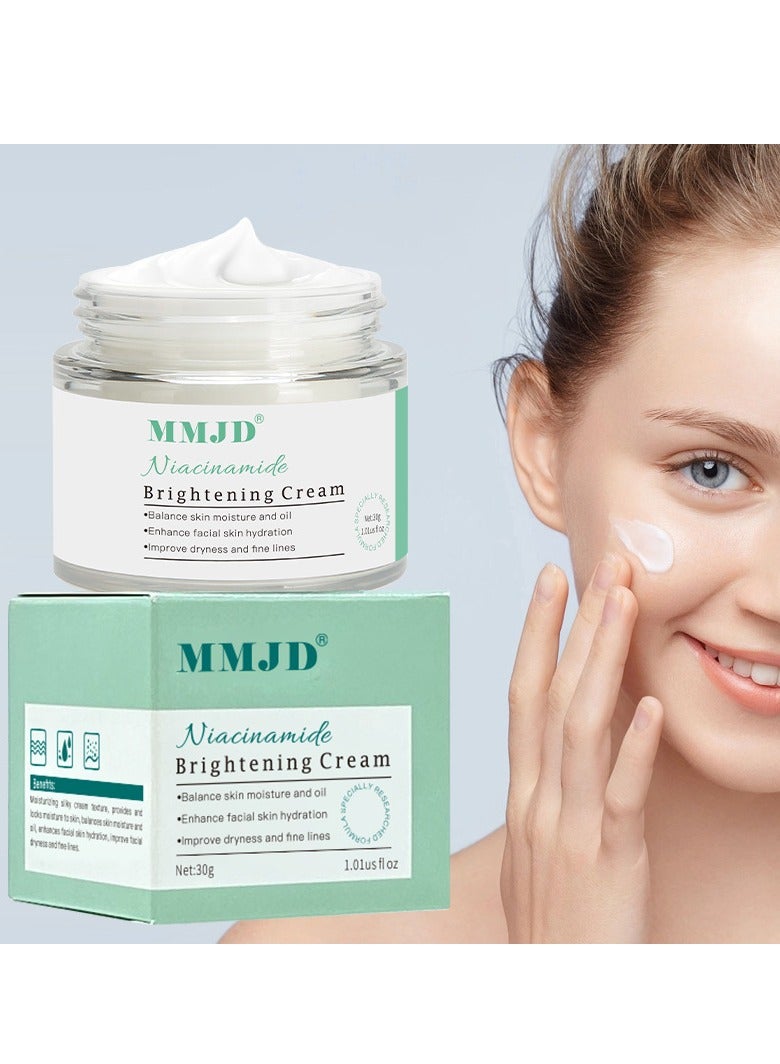 MMJD Hydrating, Moisturizing and Brightening Niacinamide Facial Cream 30ml - Image 3
