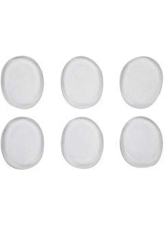 SYBL 6Sets Including 36PCS Silicone Transparent Circle Shoe Heel Inserts Insoles Gel Pads Grips Heel Protector Mini Back Heels Foot Tool 
