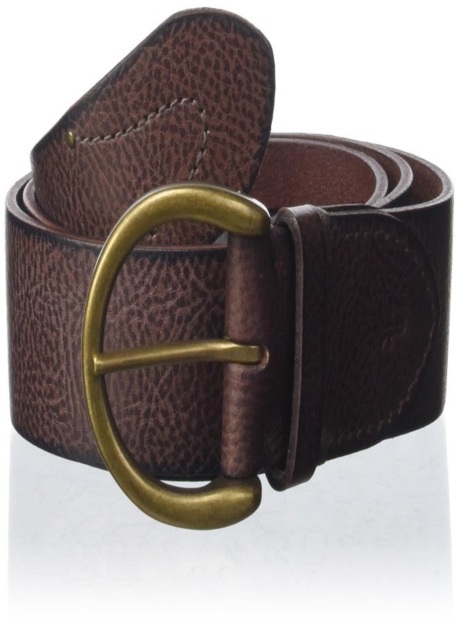 Frye Women's 40MM Leather Belt, Brown Campus, Medium - Image 1