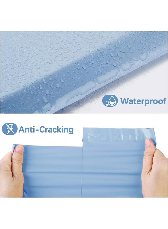 Metronic Poly Mailers 10X13 100 Pcs | Medium Size Shipping Bags For Clothing | Large Poly Mailer Bags, Shipping Envelopes, Mailing Bags For Small Business,Waterproof And Tear-Proof Poly Bags Blue - Image 2