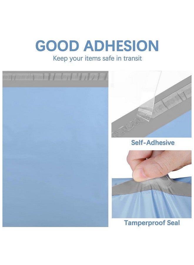 Metronic Poly Mailers 10X13 100 Pcs | Medium Size Shipping Bags For Clothing | Large Poly Mailer Bags, Shipping Envelopes, Mailing Bags For Small Business,Waterproof And Tear-Proof Poly Bags Blue - Image 1