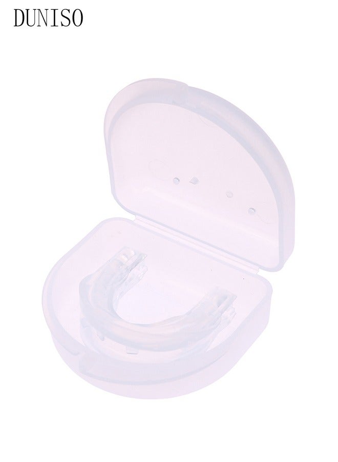 DUNISO Anti-Snoring Device Reusable Anti-Snoring Mouthpiece with Comfort Size Help Sleep at Night, Prevent Snoring and Snoring, Anti-grinding Braces Snoring Device for Men and Women - Image 3