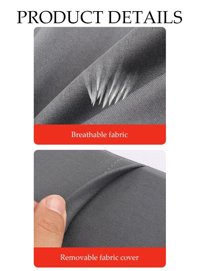 DUNISO Car Armrest Pad Memory Foam Relieve Elbow Pressure Armrest Box Booster Pad Soft Auto Arm Rest Protector Cover for Most Vehicles, SUVs, Trucks, Cars - Image 5