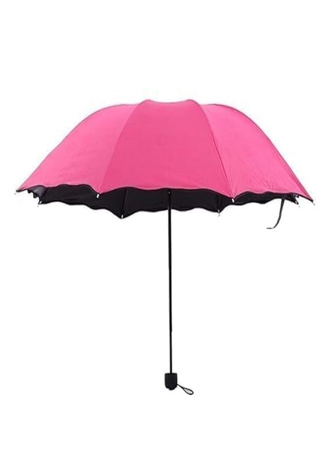 Packcy UV Sun & Rain Protected Magic Umbrella - Water-Activated Pattern Design | Automatic Folding for Women, Men Kids Strong Windproof, Cute Fashion Travel - Image 2