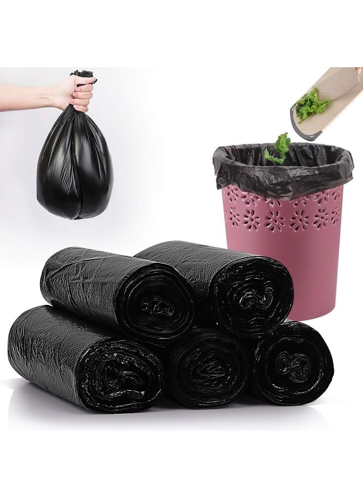 Generic iVORY Garbage Bags Medium Size 19x21 Inches 120 Bags Pack of 4 Rolls with 30 Bags Each for Dustbin BagTrash Bag Pouch Packing Black 19 21  - Image 2
