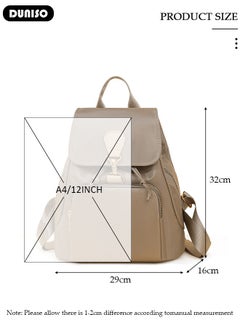 DUNISO Women Backpack Purse, Waterproof Backpack for Girl Woman Black Travel Bookbag Lady Shoulder Bag, Lightweight Ladies Fashion Daily Backpack Anti-theft Casual Daypack  - Image 4