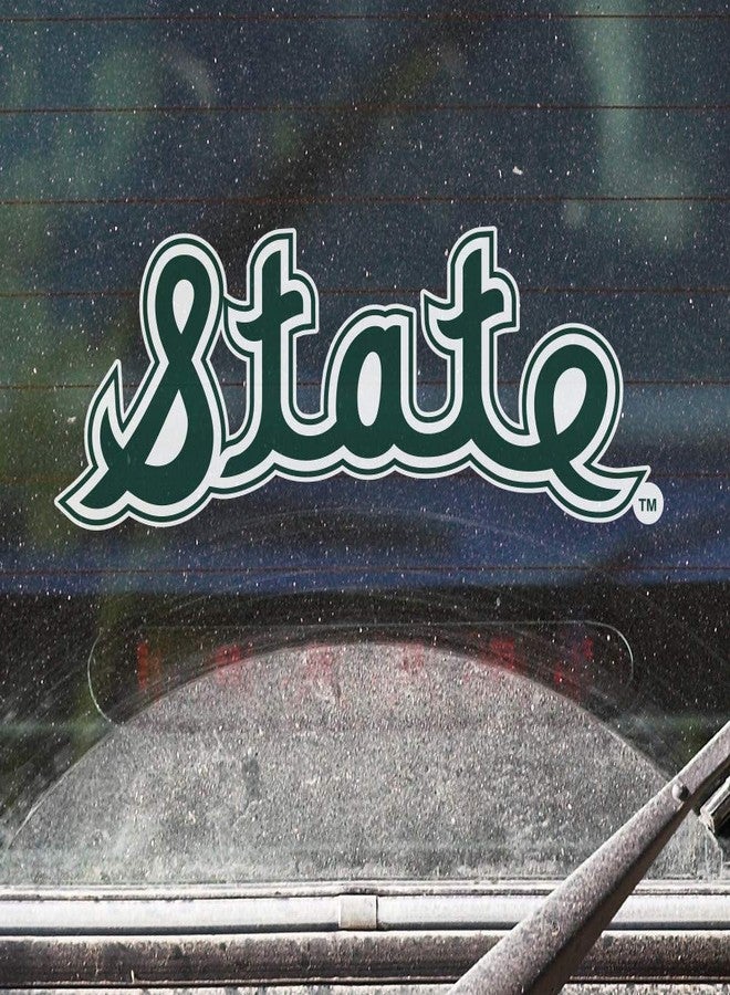 Nudge Printing Michigan State Stickers MSU Spartans Vintage 1979 Retro Basketball Script Cursive Logo Heavy-Duty Weatherproof Decal for Car Windows, Laptops or Water Bottles - Image 3