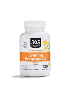 Whole Foods Market, Evening Primrose Oil 500Mg, 120 Softgels