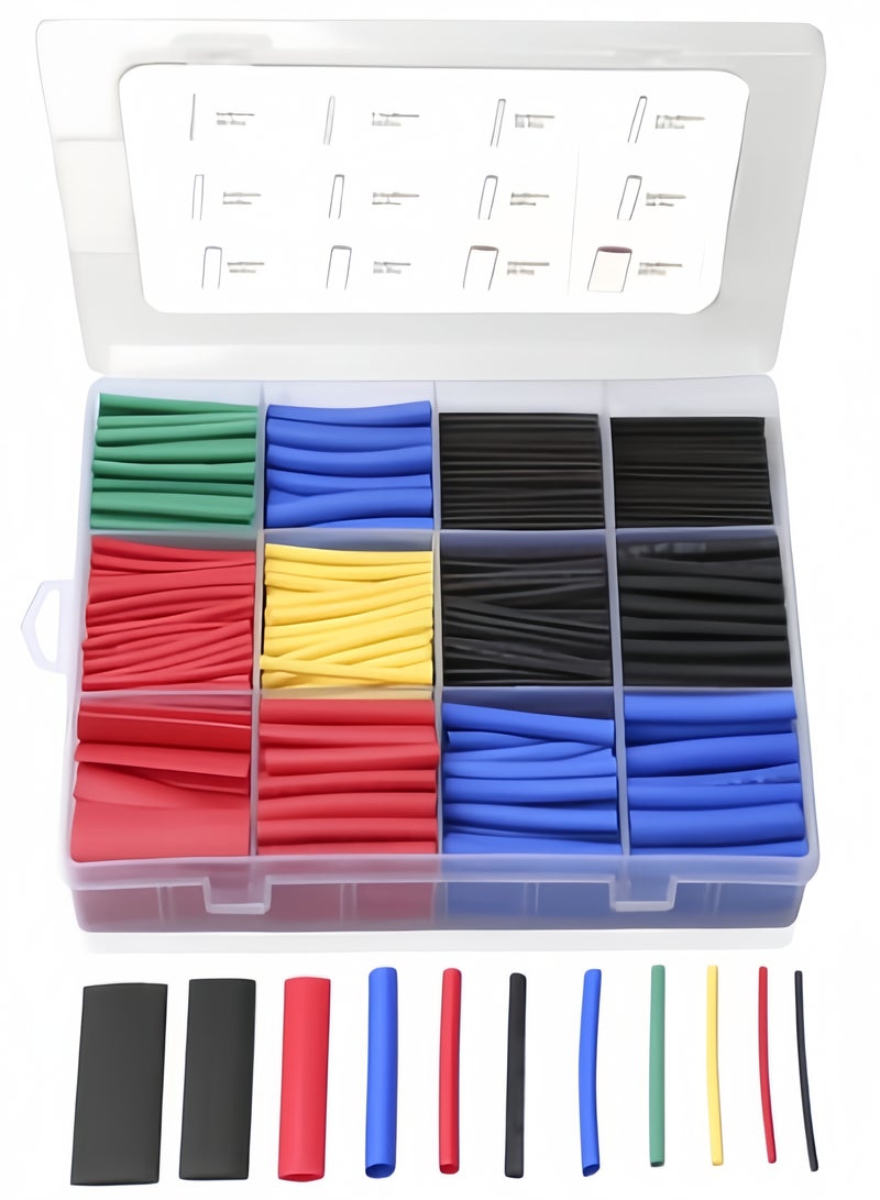 كيفن 750 جهاز كمبيوتر شخصى الحرارة يتقلص الأنابيب ، الكهربائية سلك كابل أنابيب مجموعة يتقلص نسبة 2: 1 ، التغطيه التفاف سلك كابل كيت ل DIY (5 ألوان / 12 أحجام) - Image 2