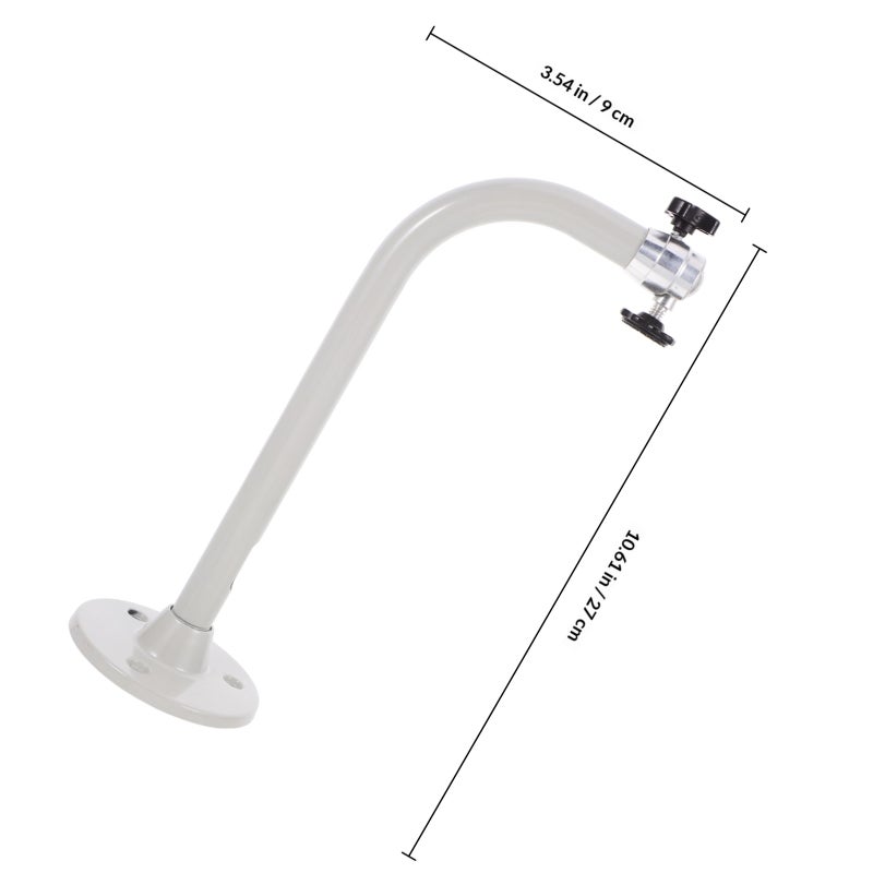 Aluminum Alloy Construction Projector Mount Security Camera Wall Mount Bracket Ceiling Mount Projector Bracket for Home Office Use - Image 2