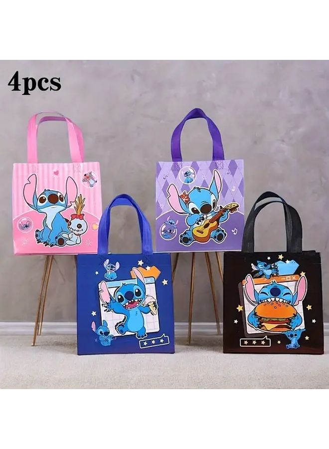 Stitch Blue Gift Bag For Birthday Mother Day Thanksgiving Valentine Wedding Events - Image 1