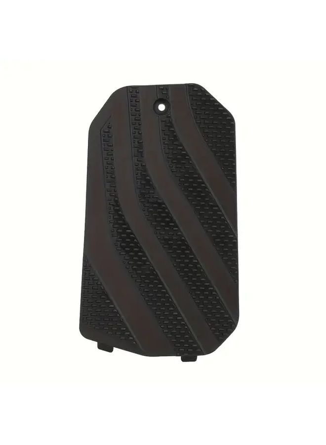 Motorcycle Battery Cover Black with Ventilation Holes Anti Slip Grip Tool Free Installation - Image 4