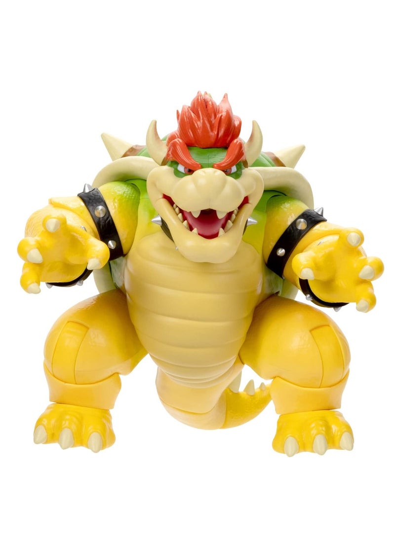 Super Mario Movie - Fire Breathing Bowser Action Figure - Image 1