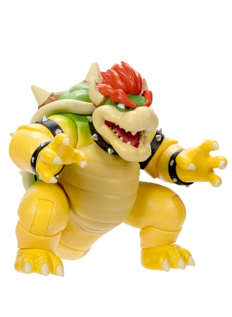 Super Mario Movie - Fire Breathing Bowser Action Figure - Image 2