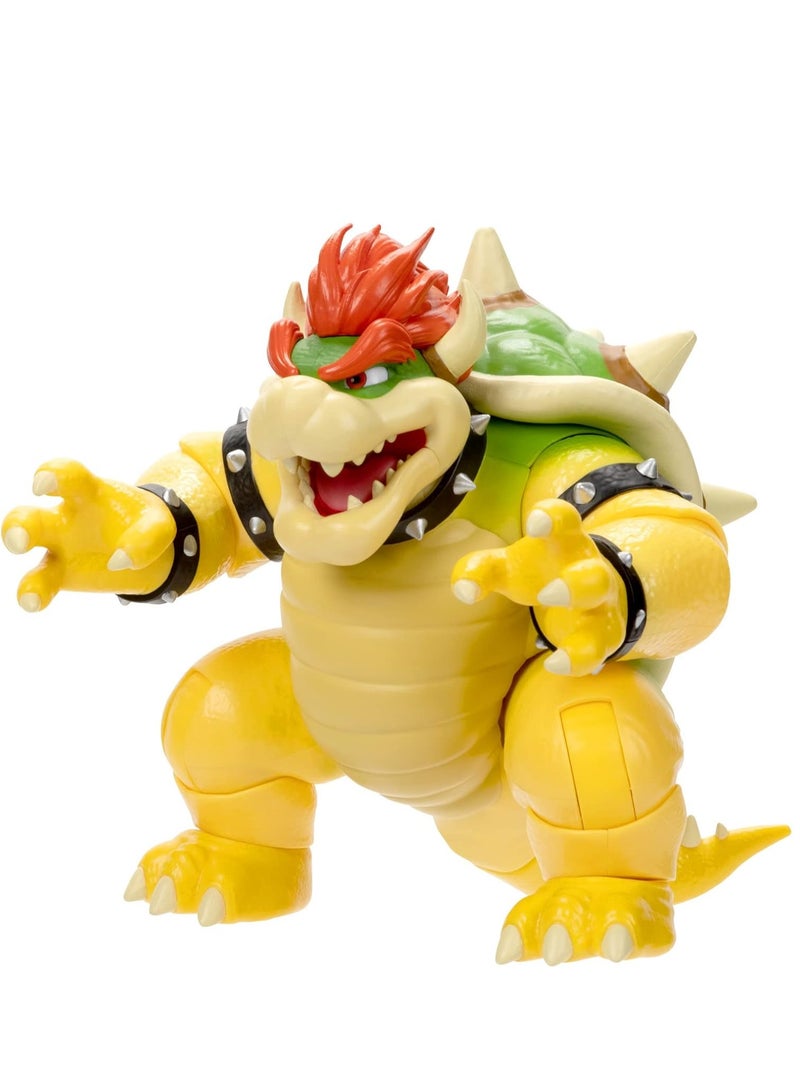 Super Mario Movie - Fire Breathing Bowser Action Figure - Image 3