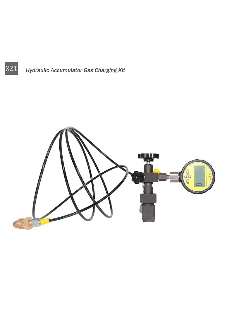 XZT XZT GK01SD Hydraulic Accumulator Nitrogen Charging System Nitrogen Pressure Test Kit Gas Charging Tools  - Image 3