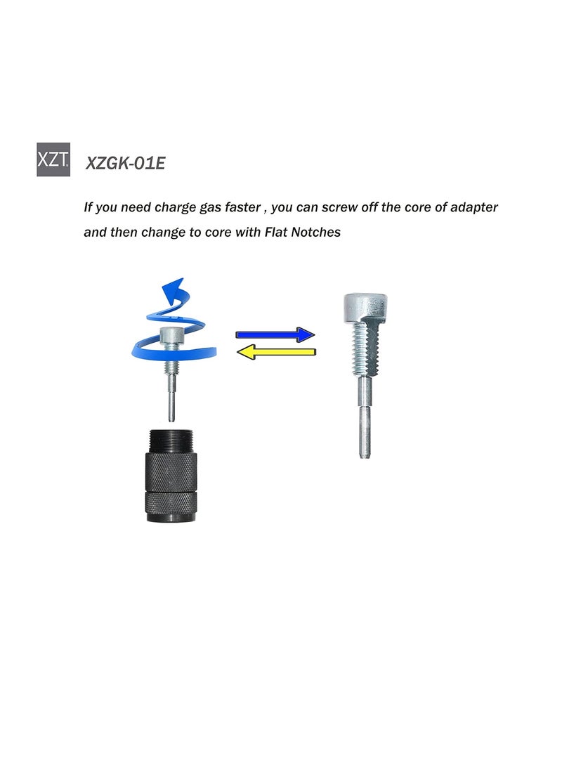 XZT XZT GK01SD Hydraulic Accumulator Nitrogen Charging System Nitrogen Pressure Test Kit Gas Charging Tools  - Image 4