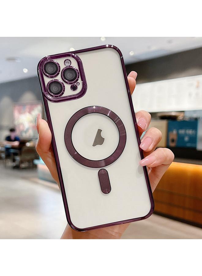 S-TOP Case For iPhone 14 Pro Max Electroplating MagSafe Phone Case - Image 1