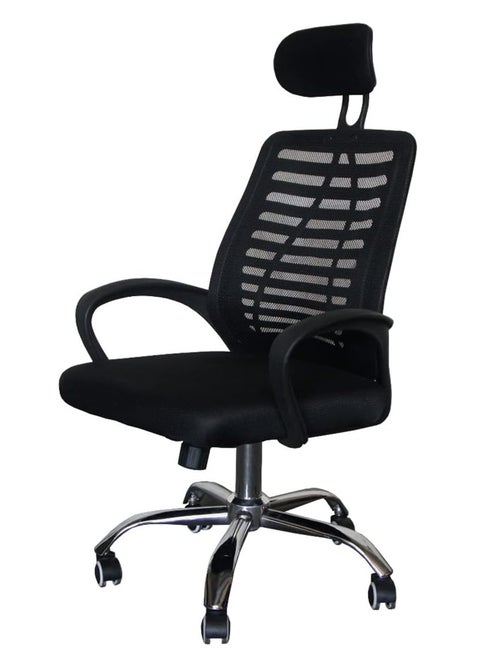 Swivel Mesh Comfort Office Chair Black