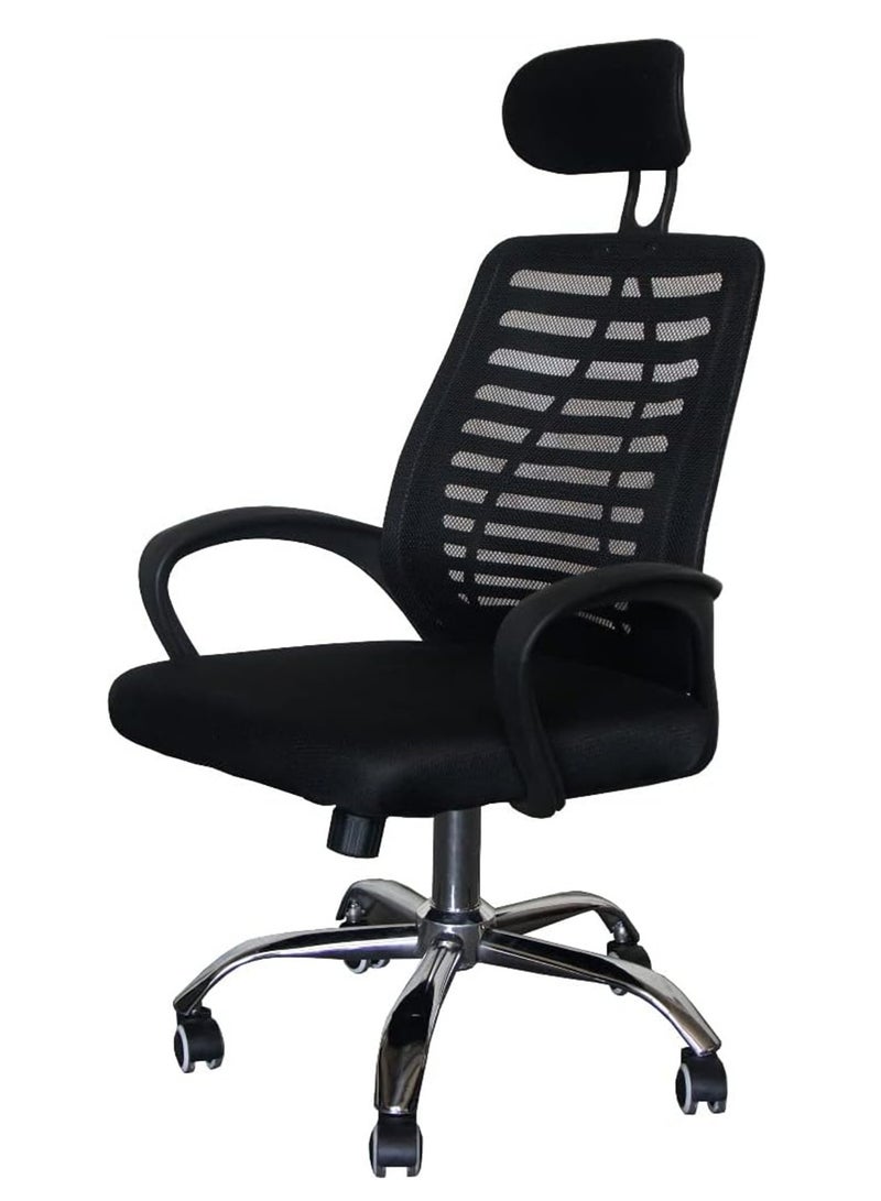 Generic Swivel Mesh Comfort Office Chair Black  - Image 1