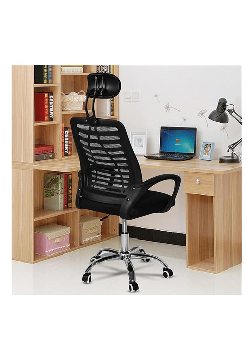 Generic Swivel Mesh Comfort Office Chair Black  - Image 5