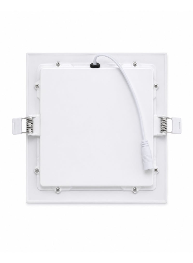 Ledvance LED Downlight 15W 6500K 6 Inch Slim Square Recessed Ceiling Light - Image 4