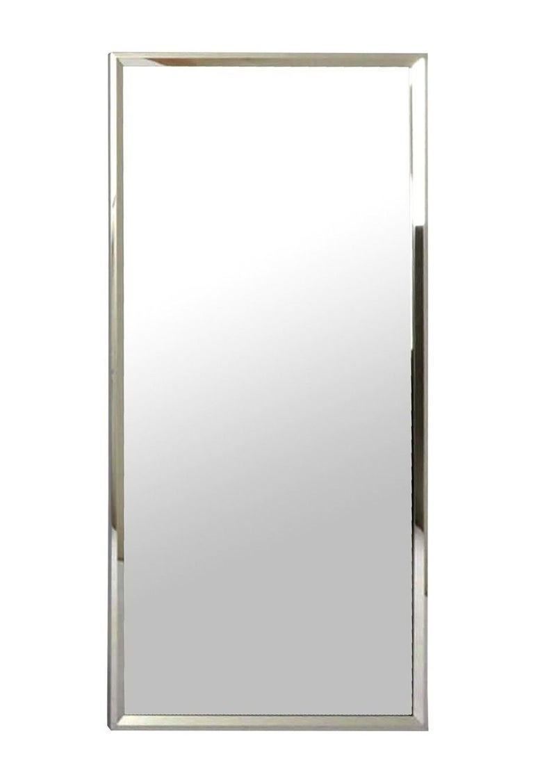 Rectangular Mirror With Stainless Steel Frame 60*120cm.  - Image 2