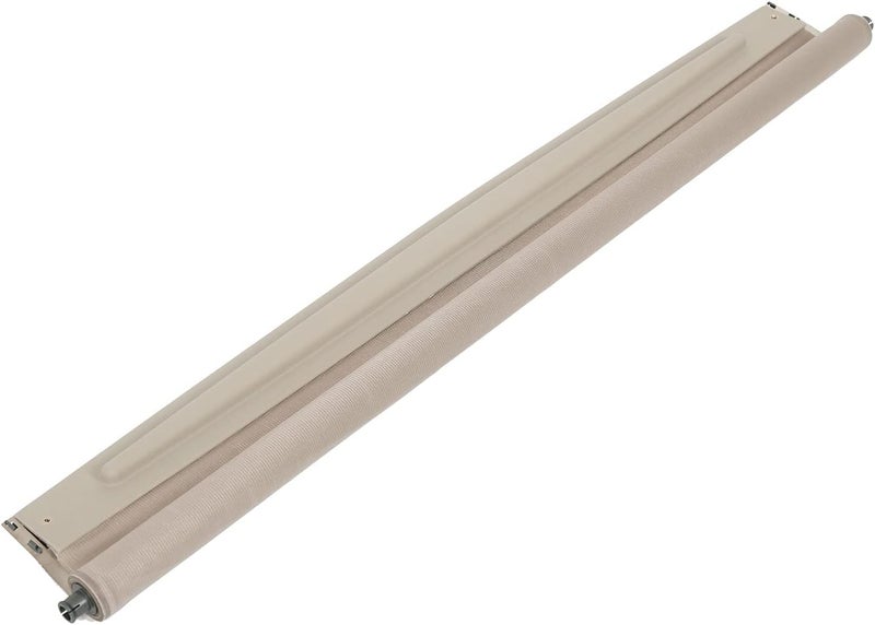 ZJchao Sunroof Cover, Sunshade Curtain Auto Heat Cover Cream Coloured ABS + Cloth Panoramic Sunroof Visor with Bracket 225859425 - Image 2