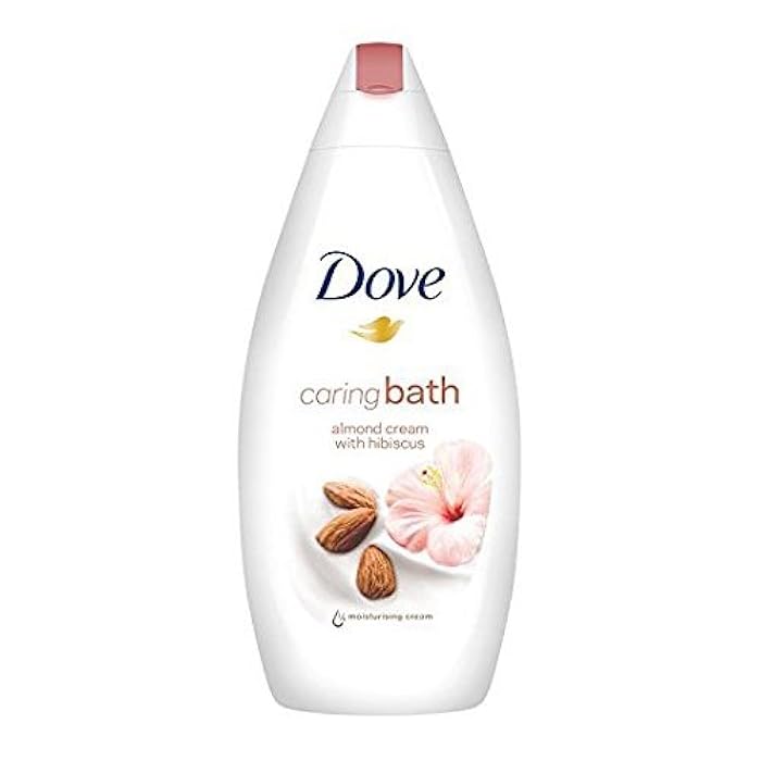 Dove Caring Bath Almond Cream with Hibiscus 500ml)