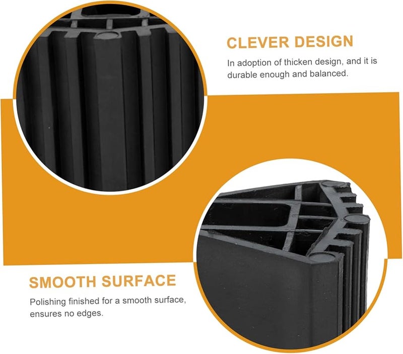 2Pcs Ladder Leg Protective Covers Wear Resistant Foot Pads for Enhanced Stability and Floor Protection - Image 4