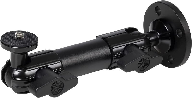 Elgato Wall Mount â€“ Sturdy Horizontal Articulated Arm with 1/4 inch Thread for Easy Mounting and Adjusting of Lights, Cameras, and Microphones, Perfect for Streaming, Videoconferencing, Studios - Image 1