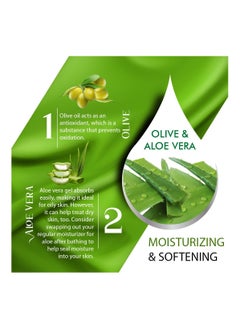 VCare Vcare Silky Senses Body Lotion 500ml Olive and Aloe Vera Extracts Moisturizing Body lotion for Dry and Rough Skin  - Image 4