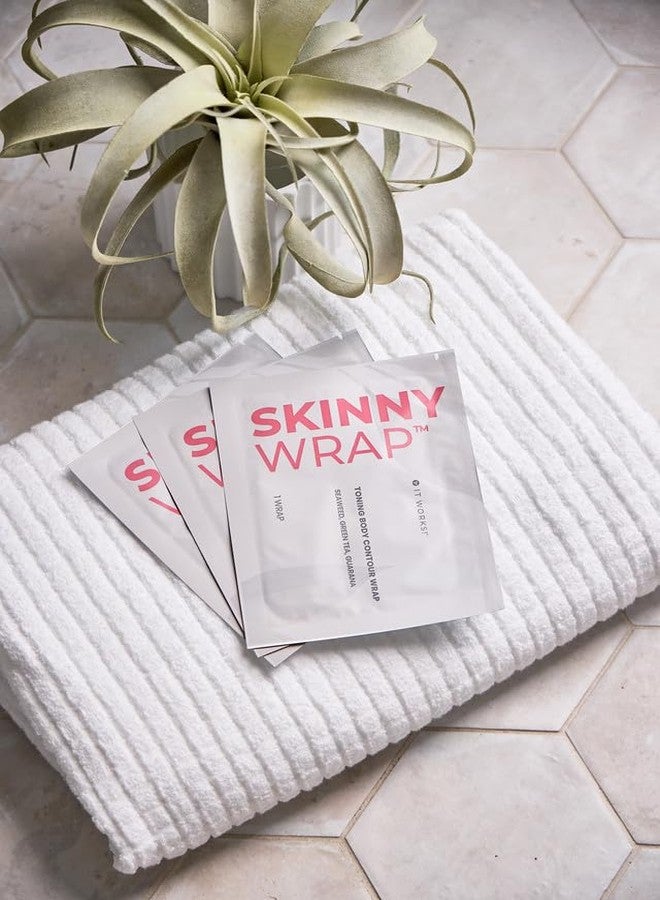 It Works! Skinny Wrap - 3 Count Firming Body Contour Wraps with Seaweed, Green Tea & Guarana - Toning & Tightening Wraps for Belly, Arms & Thighs - Fast Acting Spa Body Wraps - Image 4