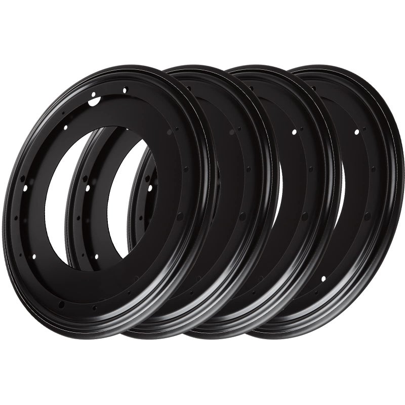 MIVIDE 12 inch Lazy Susan Hardware 4 Pcak Large Lazy Susan Turntable Bearing 516 Thick 1000lbs Lazy Susan for Table Serving Trays Kitchen Storage Racks Craft Table Rotating Bearing Plate  - Image 1