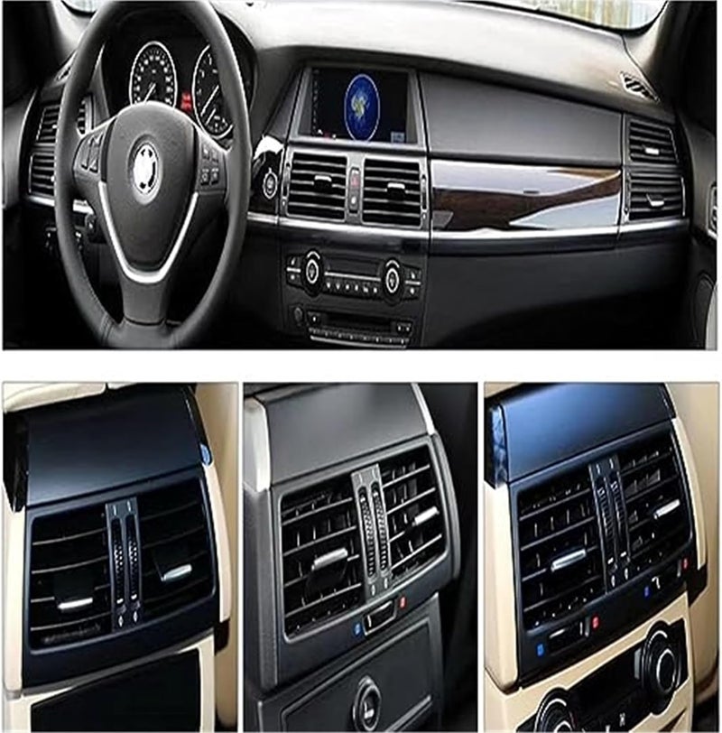 QASULER AC Vent Outlet Cover for BMW X5 X6 - Image 5