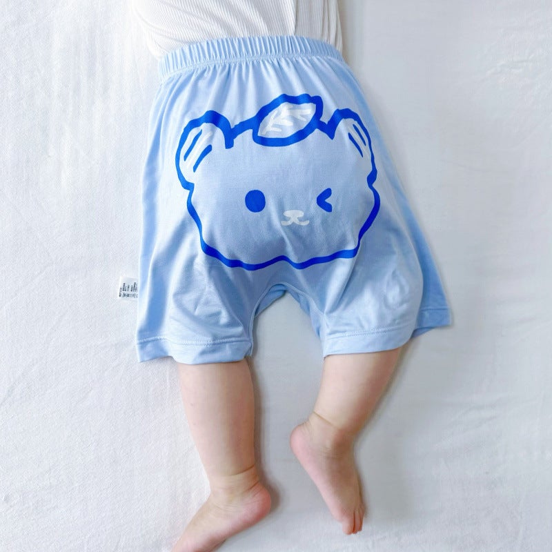 Baby Big Pp Pants Summer Thin Style Unisex Baby Summer Butt Pants Children'S Modal Summer Shorts For Outdoor Wear - Image 5