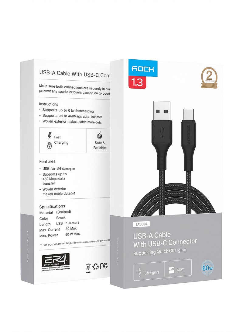 RoC Type C cable, 1 meters long - Image 2