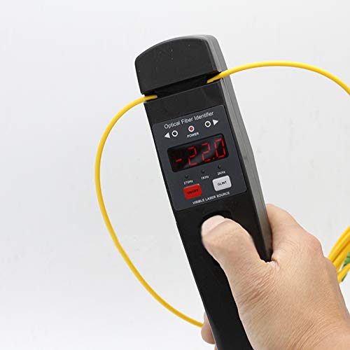 D YEDEMC Live Optical Fiber Identifier with Wave Respond 800-1700nm Built in 10km VFL FTTH Tool - Image 2
