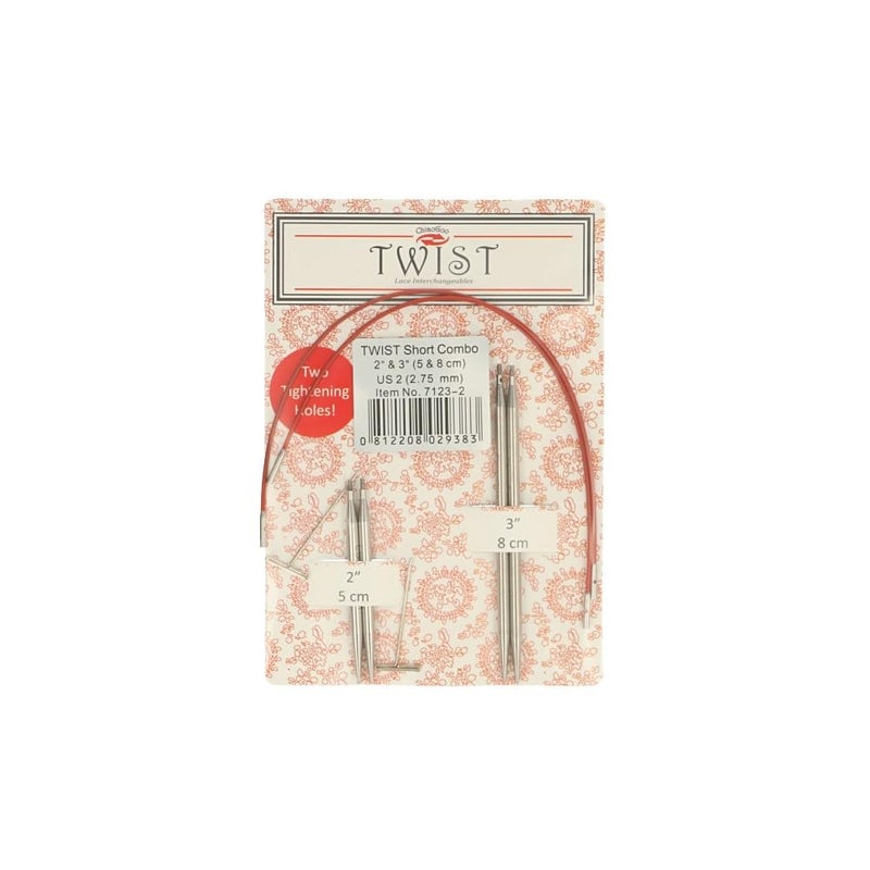 ChiaoGoo ChiaoGoo Twist Lace Short Combo Pack 58cm 275mm  1pc