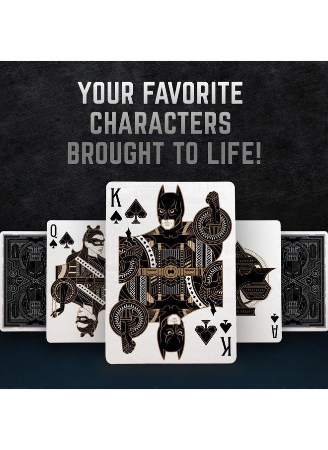 Theory11 theory11 The Dark Knight Trilogy Premium Playing Cards - Officially Licensed Batman Theme Deck  - Image 2