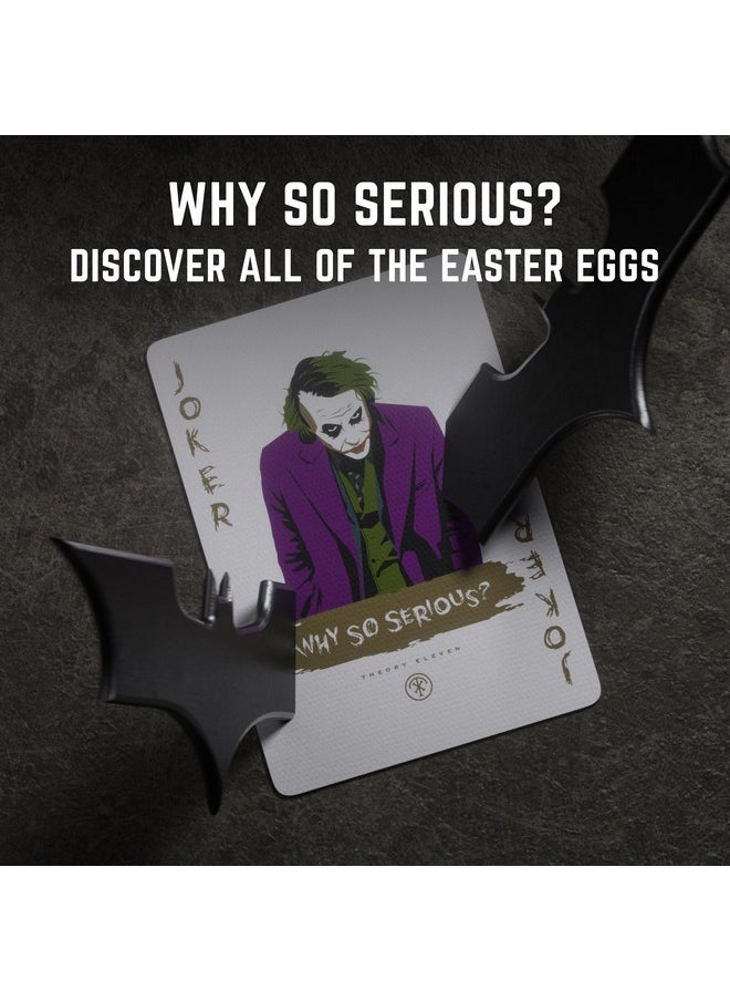Theory11 theory11 The Dark Knight Trilogy Premium Playing Cards - Officially Licensed Batman Theme Deck  - Image 5