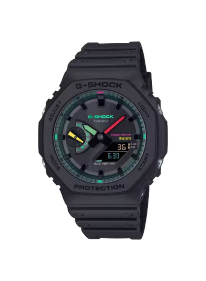 CASIO G_Shock Resin Analog+Digital Wrist Watch GA-B2100MF-1ADR - Image 1