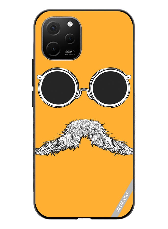 VR CREATIVE Protective Case Cover For Huawei Nova Y61 Baba Mustaches Design Multicolour - Image 1