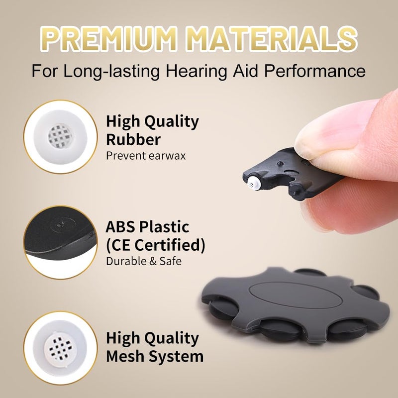 Inspack Hearing Aid Wax Guards for Oticon Prowax Minifit - 5 Packs (30 Pcs) - Image 4