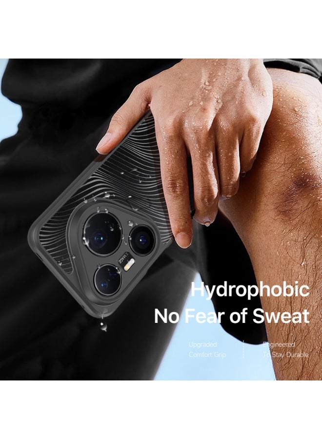 Dux Ducis Aimo Series For Huawei Pura 80 Ultra 5G TPU+PC Matte Drop-Proof Phone Cover -Black - Image 5