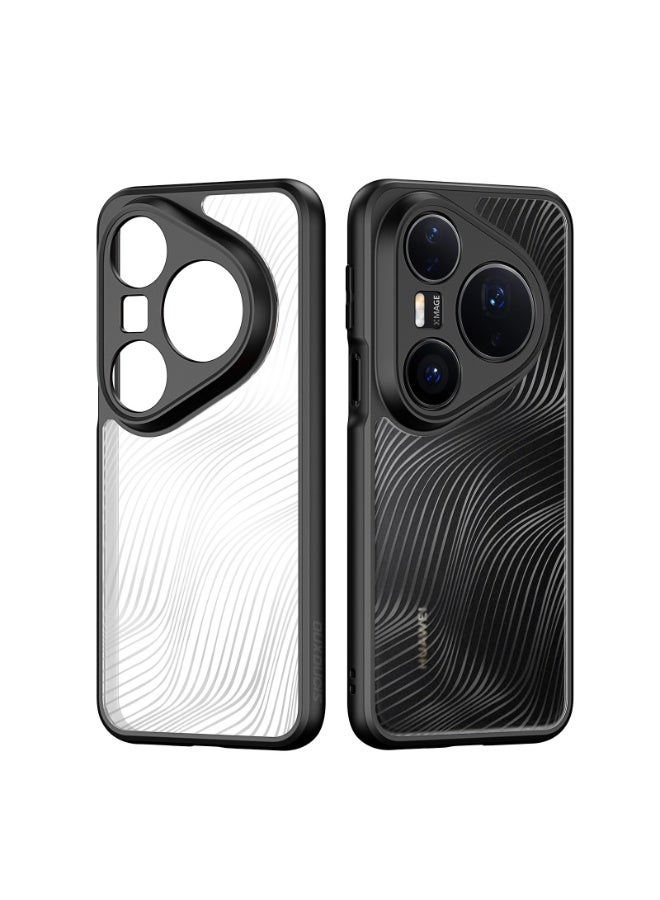 Dux Ducis Aimo Series For Huawei Pura 80 Ultra 5G TPU+PC Matte Drop-Proof Phone Cover -Black - Image 2