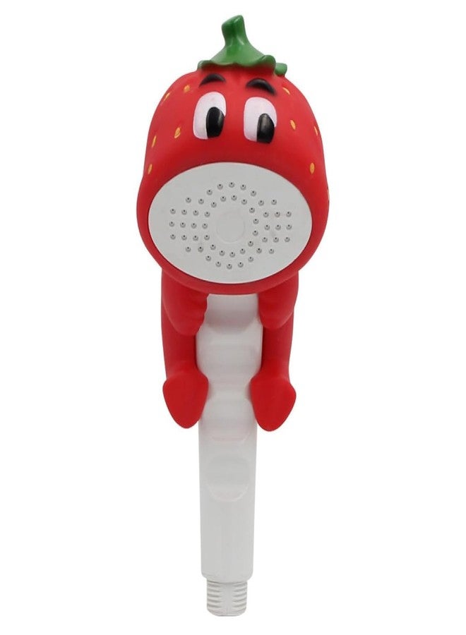 LATIQ MART Plastic Children's Handheld Shower Head Animals Cartoon Strawberry Water Flow Sprinkler Shower Head Baby Kids Toddler Bath Baby Accessories - Image 1