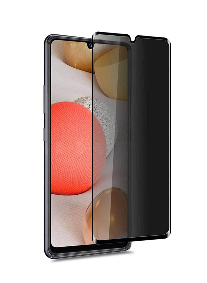 Super حماية شاشة زجاجية مقساة مضادة للتجسس مصممة لهاتف سامسونج جالاكسي A42 تغطي الشاشة بالكامل وخالية من الفقاعات - Image 1